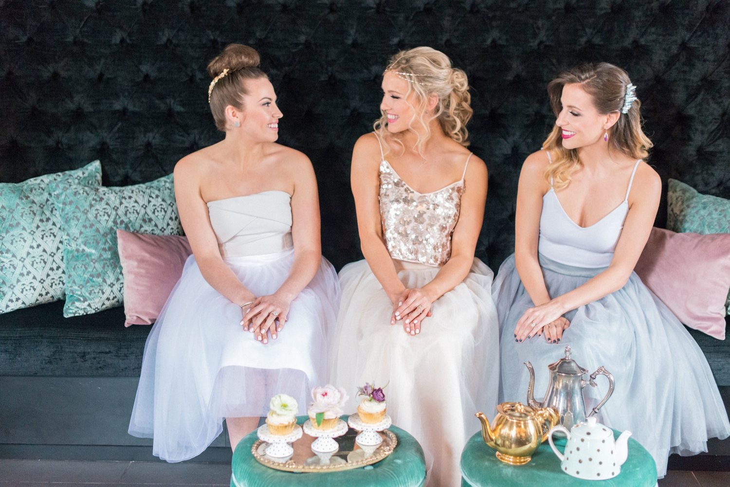 A styled bridal tea at The Vanitea Room